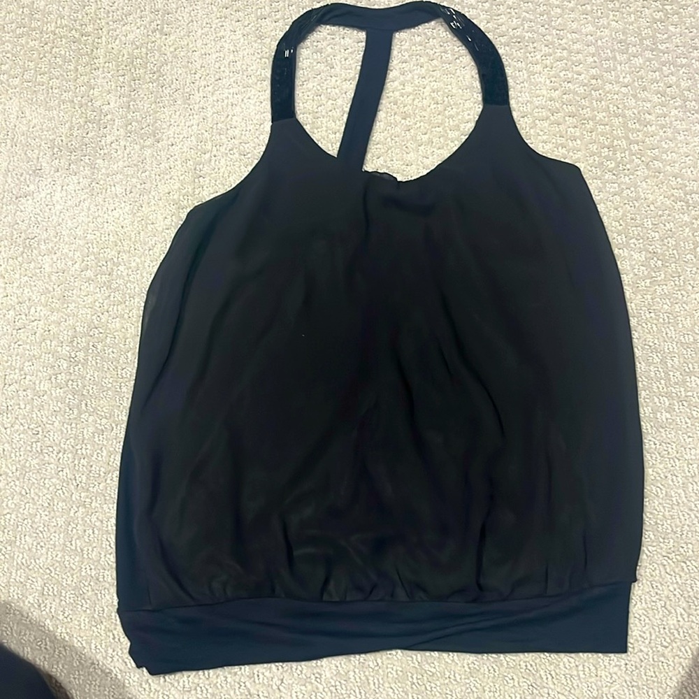 Halter Top with Decorative Strap Detail